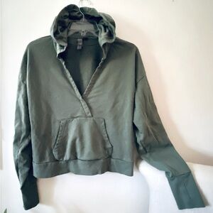Sweaty Betty, M, After Class relaxed hoodie, sage green, great condition & cozy!